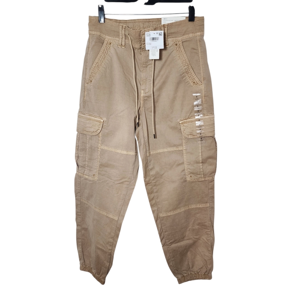 American Eagle Super High-rise Baggy Jogger Light Brown Size 8 Short‎